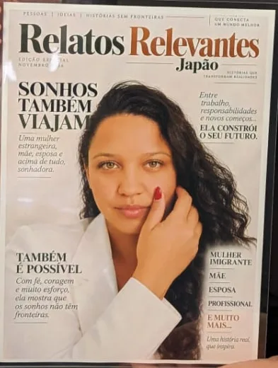 Titelseite der Revista Relatos Relevantes, Ausgabe 1/November